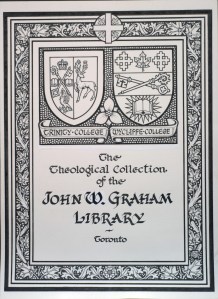 Trinity-Wycliffe bookplate