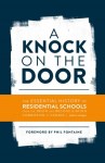 Cover image of A knock on the Door; blue text on white background